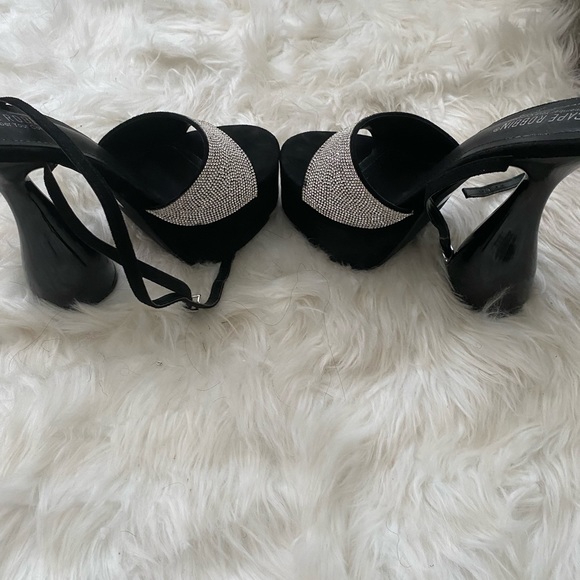 Lolla Rhinestone Platform Heels - Picture 4 of 7